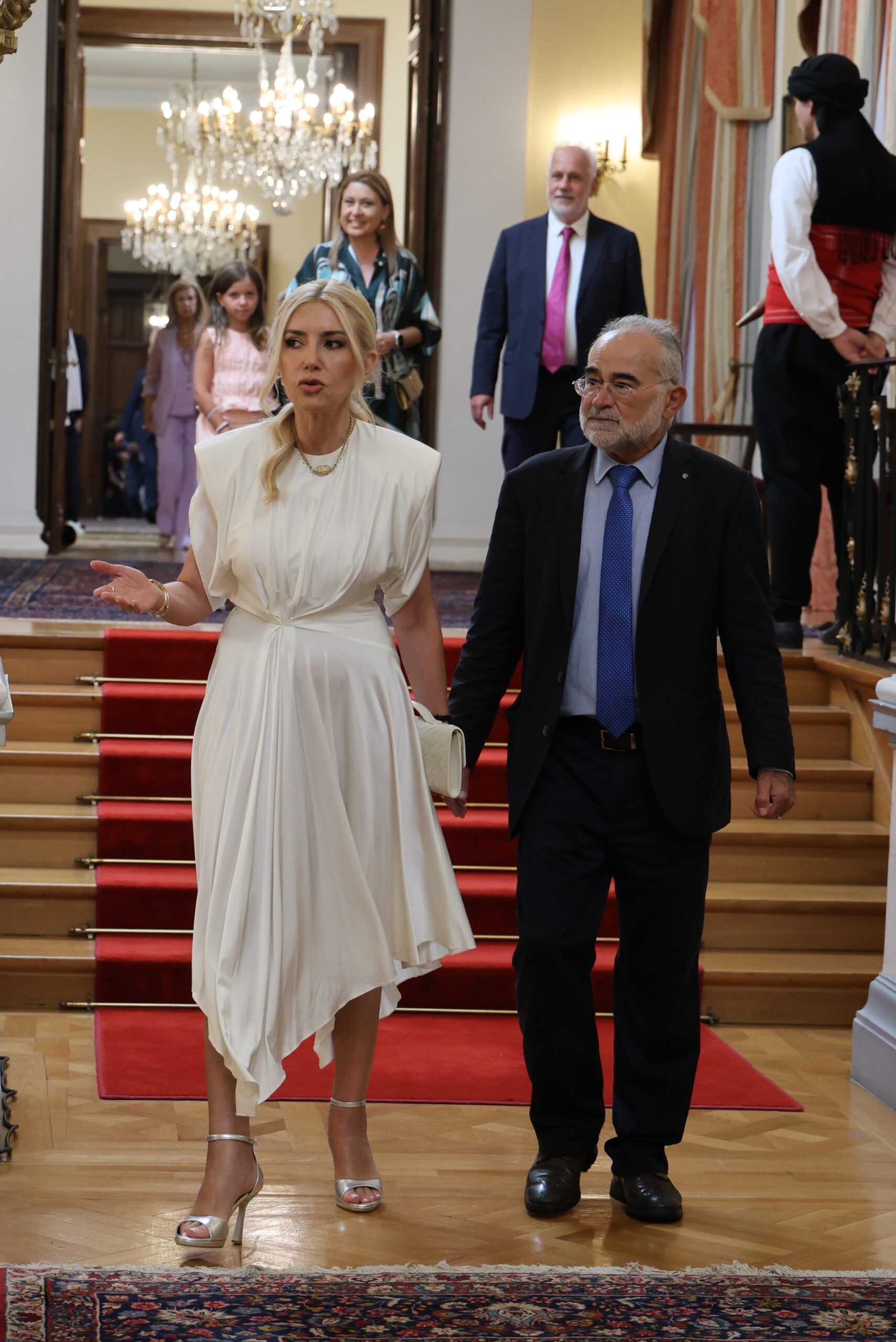 Δεξίωση στο Προεδρικό Μέγαρο από τον Πρόεδρο της Δημοκρατίας Κωσταντίνο Τασούλα για την 52η επέτειο της αποκατάστασης της Δημοκρατίας, Παρασκευή 24 Ιουλίου 2026  (ΓΙΑΝΝΗΣ ΠΑΝΑΓΟΠΟΥΛΟΣ / EUROKINISSI)