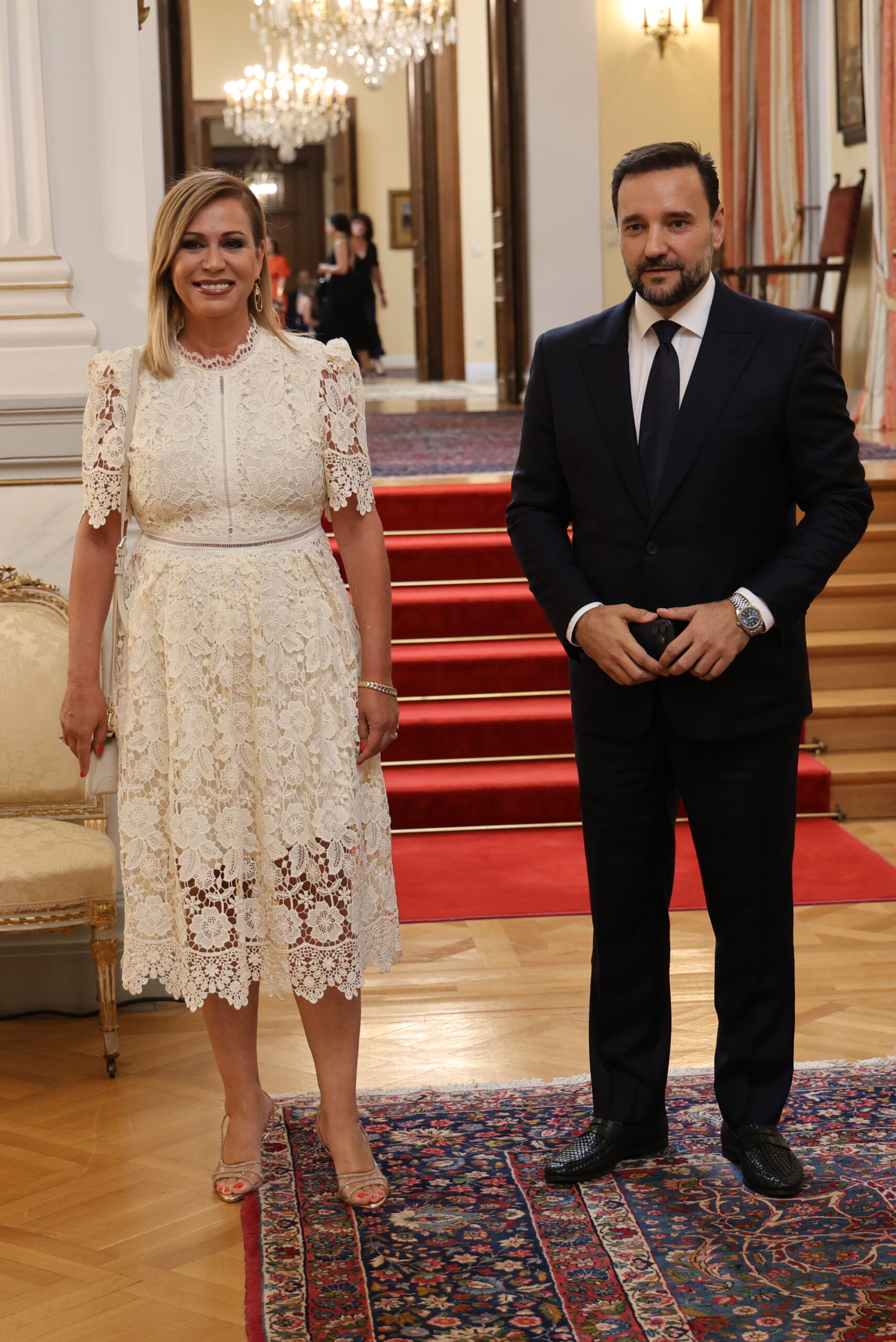Δεξίωση στο Προεδρικό Μέγαρο από τον Πρόεδρο της Δημοκρατίας Κωσταντίνο Τασούλα για την 52η επέτειο της αποκατάστασης της Δημοκρατίας, Παρασκευή 24 Ιουλίου 2026  (ΓΙΑΝΝΗΣ ΠΑΝΑΓΟΠΟΥΛΟΣ / EUROKINISSI)