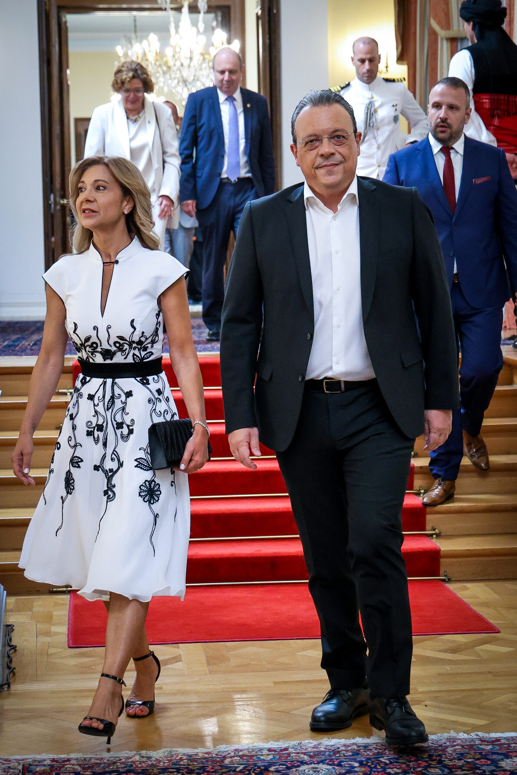 Δεξίωση στο Προεδρικό Μέγαρο από τον Πρόεδρο της Δημοκρατίας Κωσταντίνο Τασούλα για την 52η επέτειο της αποκατάστασης της Δημοκρατίας, Παρασκευή 24 Ιουλίου 2026  (ΓΙΑΝΝΗΣ ΠΑΝΑΓΟΠΟΥΛΟΣ / EUROKINISSI)
