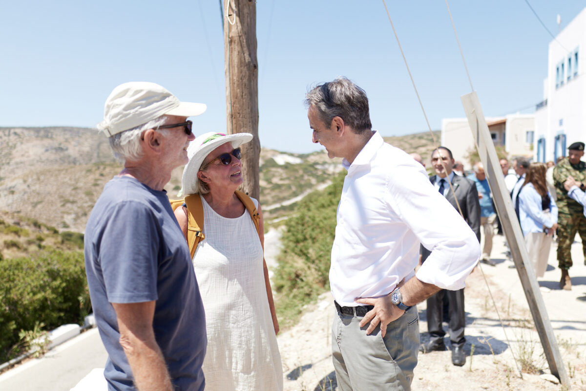 Κυριάκος Μητσοτάκης, Αγαθονήσι