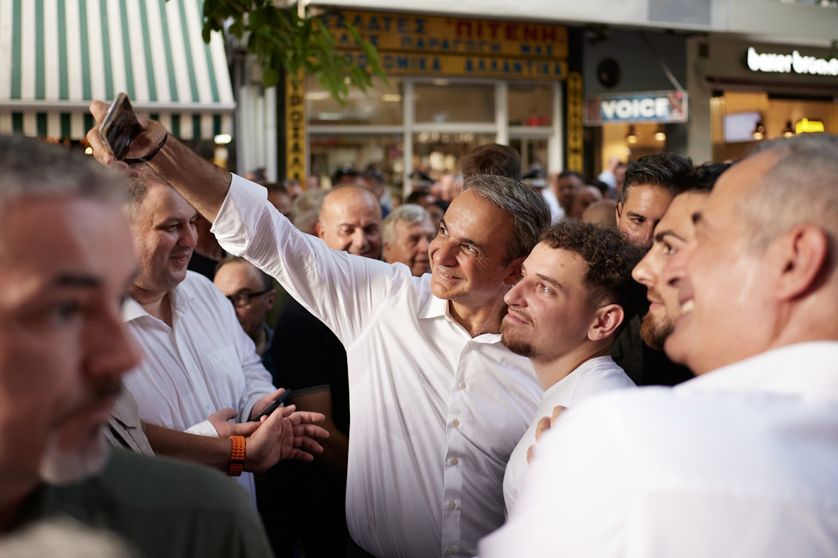Ο Κυριάκος Μητσοτάκης