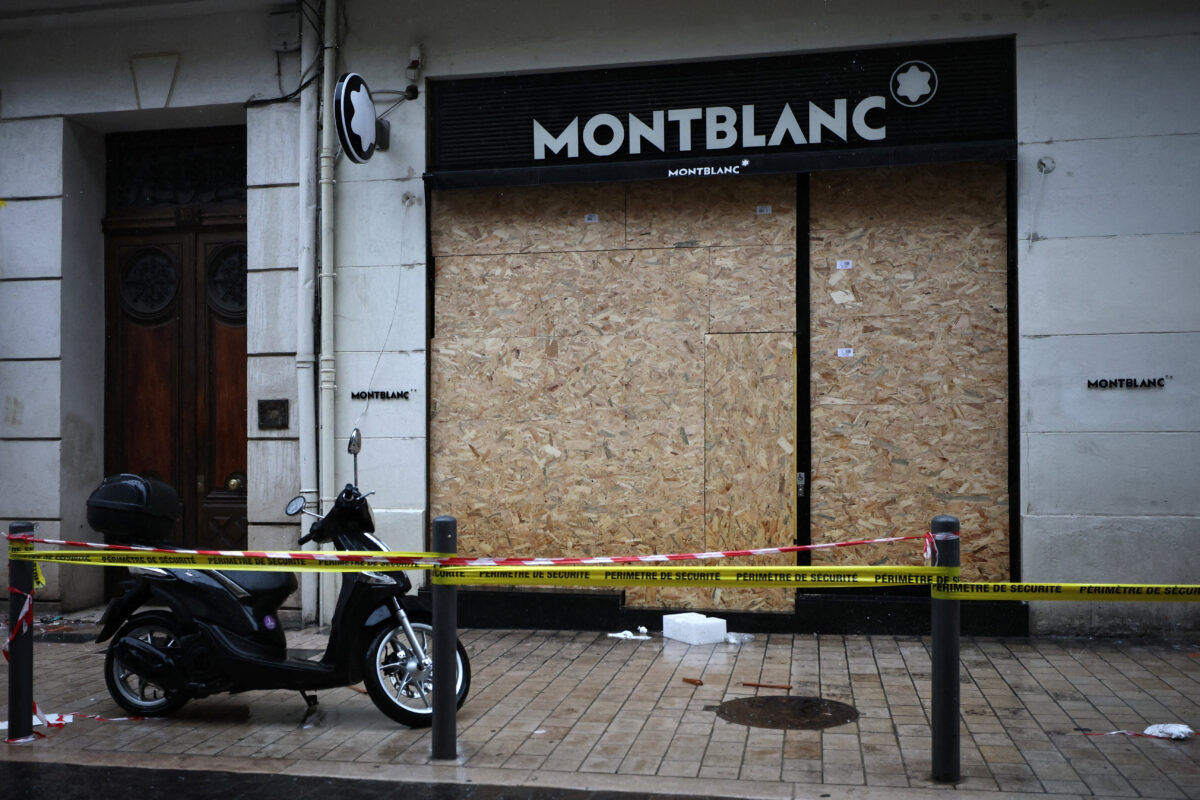 Οι μεγάλες εταιρείες έγιναν στόχος των διαδηλωτών 